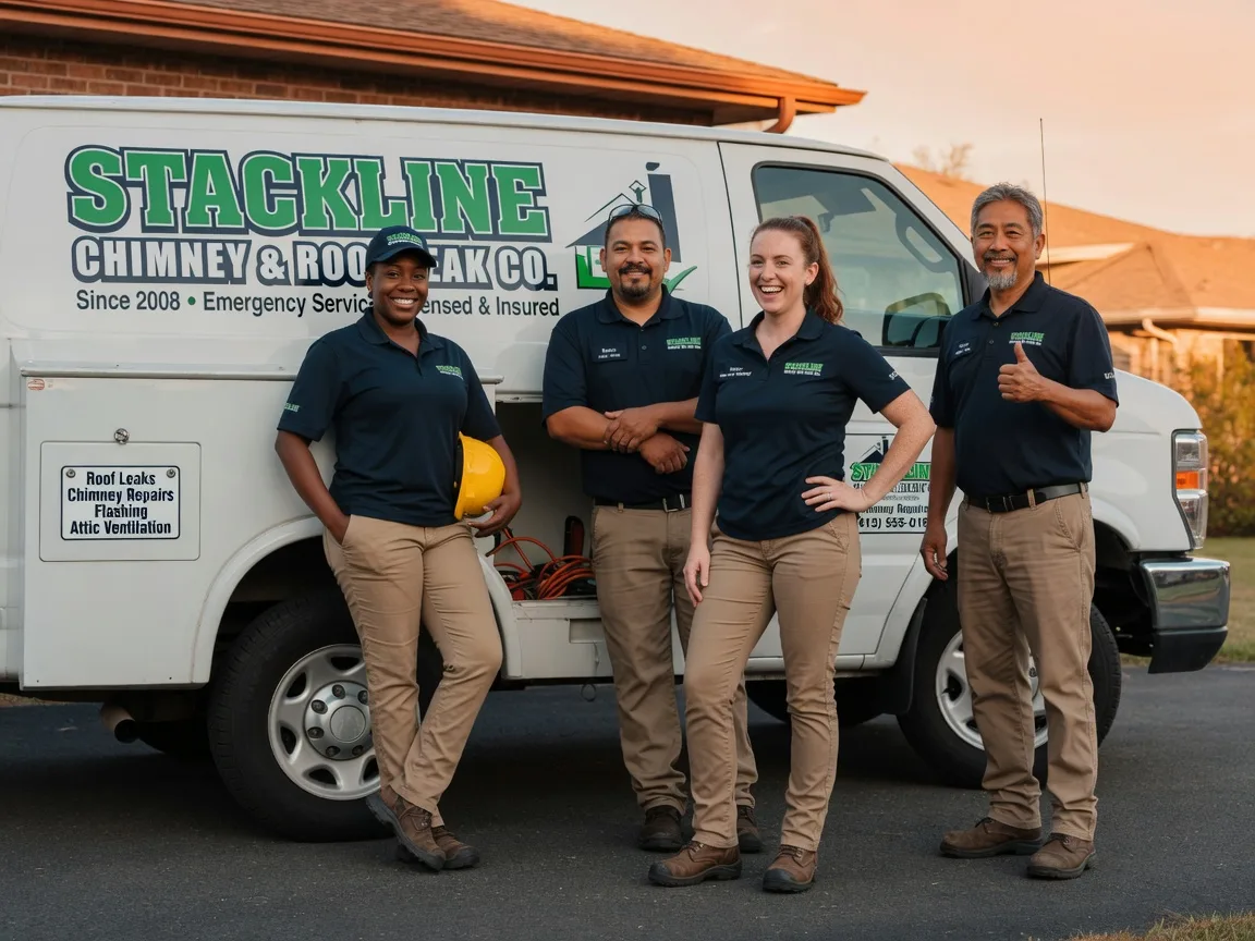 Chimney flashing repair company in Brookside, NJ